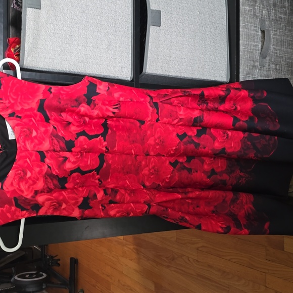 Calvin Klein Red and Black Garment - Picture 1 of 2